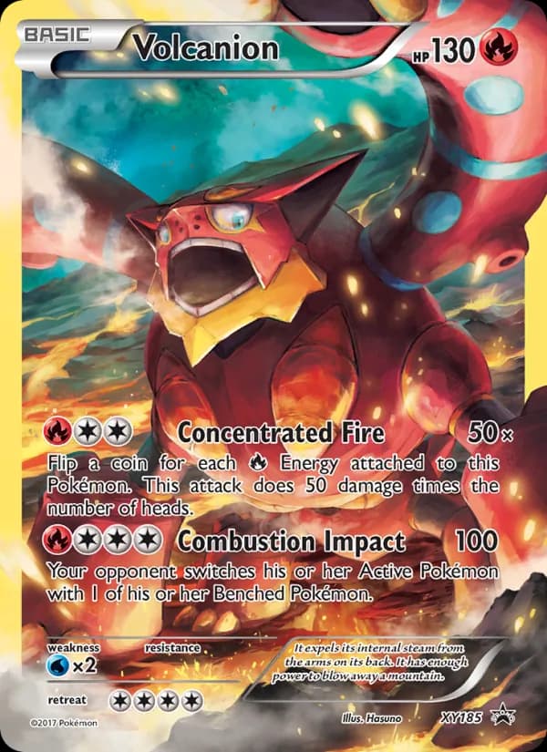 Volcanion — XY Black Star Promos, Common
