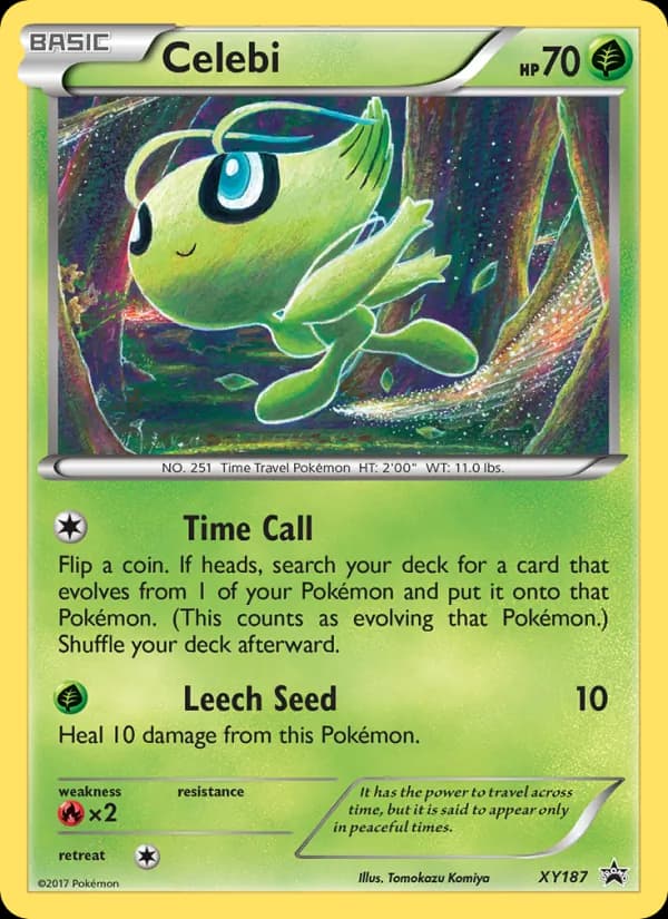Celebi — XY Black Star Promos, Common
