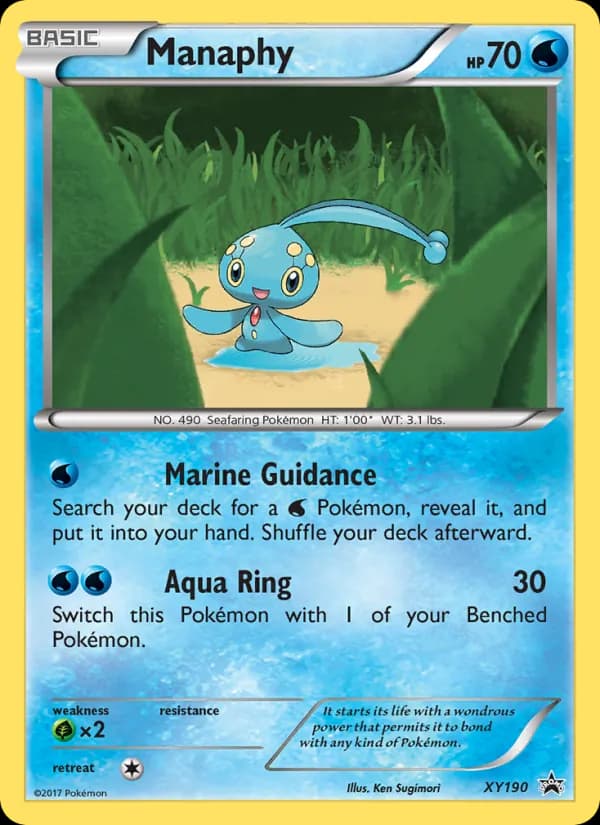 Manaphy — XY Black Star Promos, Common