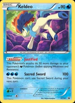 Keldeo — XY Black Star Promos — Common