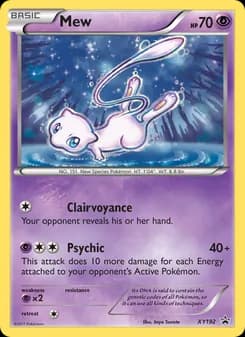 Mew — XY Black Star Promos — Common