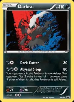 Darkrai — XY Black Star Promos — Common