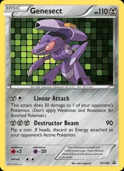 Genesect — XY Black Star Promos — Common