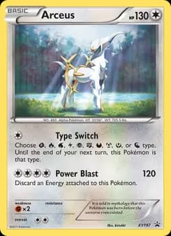 Arceus — XY Black Star Promos — Common