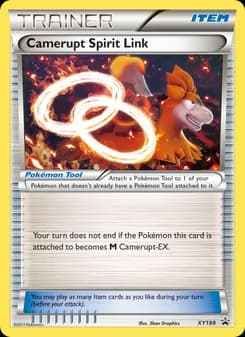 Camerupt Spirit Link — XY Black Star Promos — Common