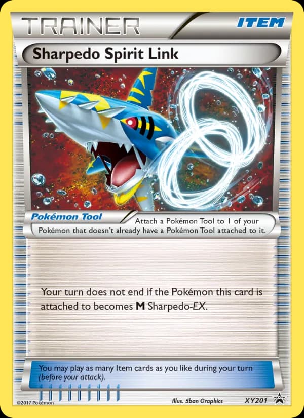 Sharpedo Spirit Link — XY Black Star Promos, Common