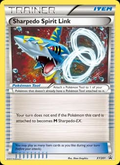 Sharpedo Spirit Link — XY Black Star Promos — Common
