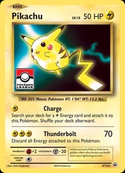 Pikachu — XY Black Star Promos — Common