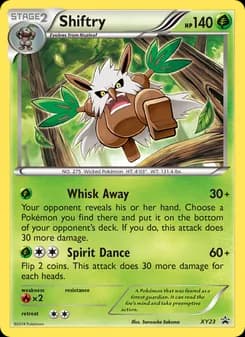 Shiftry — XY Black Star Promos — None