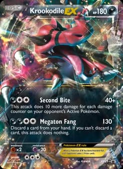 Krookodile EX — XY Black Star Promos — None