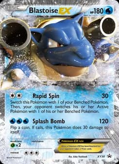 Blastoise EX — XY Black Star Promos — None