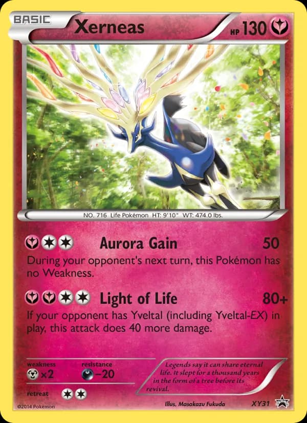 Xerneas — XY Black Star Promos, None