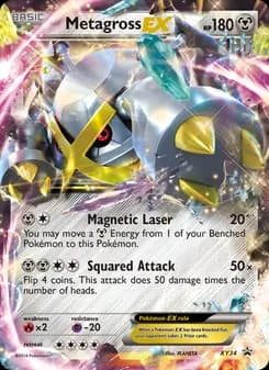 Metagross EX — XY Black Star Promos — None