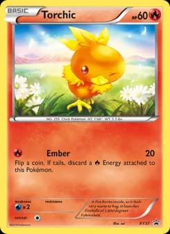 Torchic — XY Black Star Promos — None
