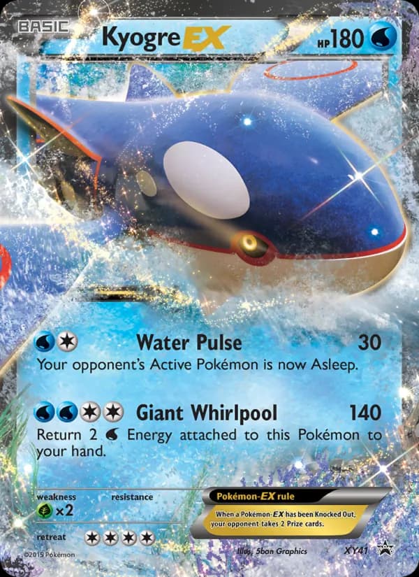 Kyogre EX — XY Black Star Promos, None