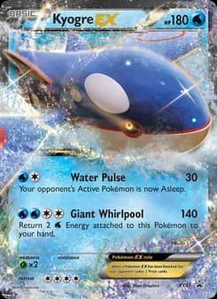 Kyogre EX — XY Black Star Promos — None