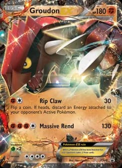 Groudon EX — XY Black Star Promos — None
