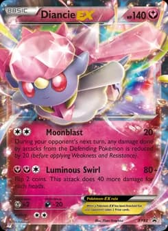 Diancie EX — XY Black Star Promos — None