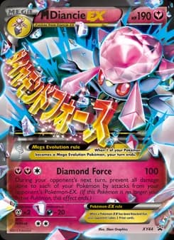 M Diancie EX — XY Black Star Promos — None