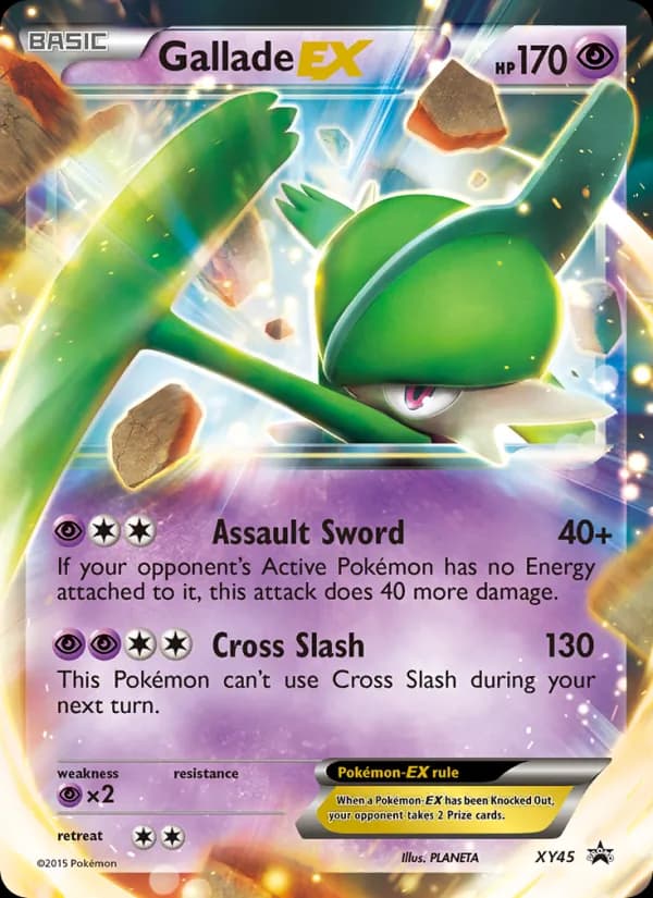 Gallade EX — XY Black Star Promos, None