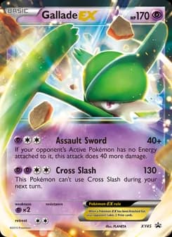 Gallade EX — XY Black Star Promos — None