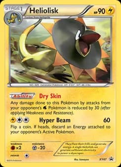 Heliolisk — XY Black Star Promos — None