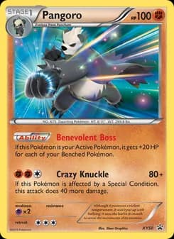 Pangoro — XY Black Star Promos — None
