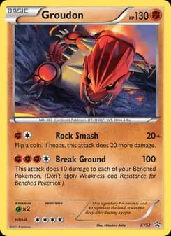 Groudon — XY Black Star Promos — None