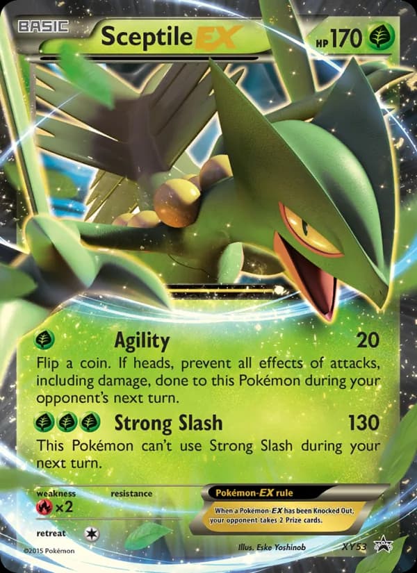 Sceptile EX — XY Black Star Promos, None