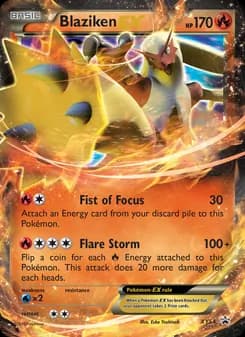 Blaziken EX — XY Black Star Promos — None