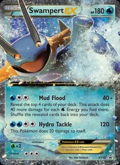 Swampert EX — XY Black Star Promos — None
