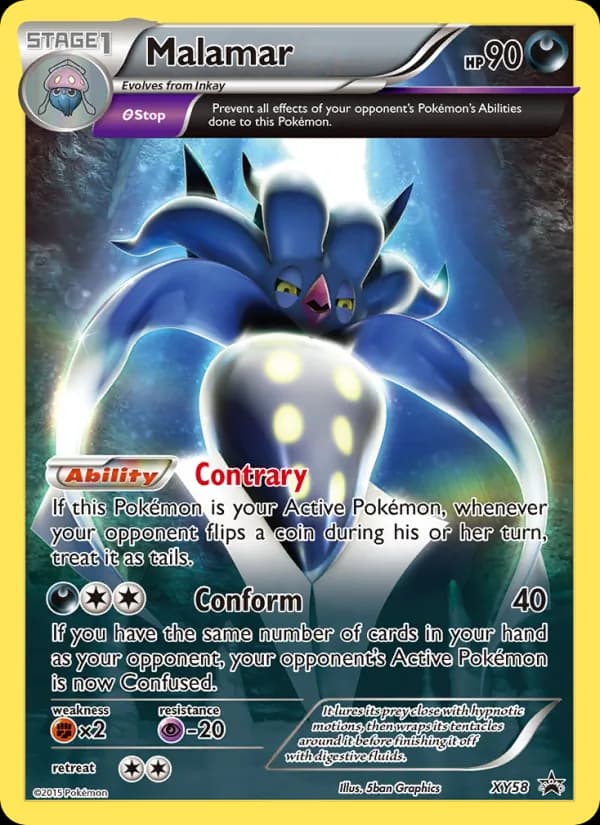 Malamar — XY Black Star Promos, None