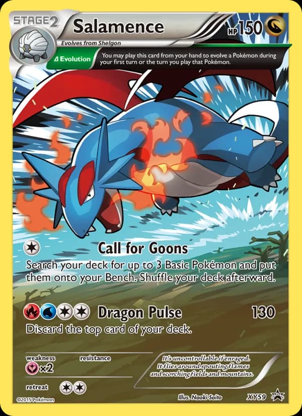 Salamence — XY Black Star Promos, None