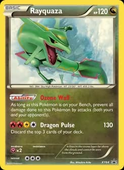 Rayquaza — XY Black Star Promos — None