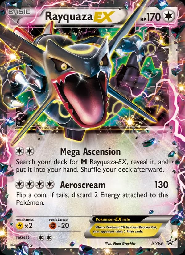 Rayquaza EX — XY Black Star Promos, None