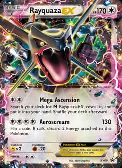 Rayquaza EX — XY Black Star Promos — None