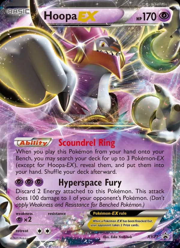 Hoopa EX — XY Black Star Promos, None