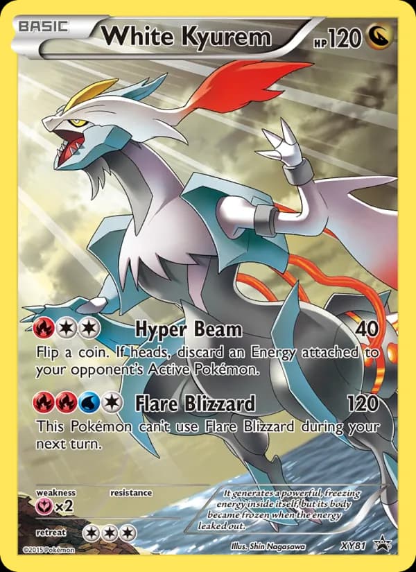 White Kyurem — XY Black Star Promos, None