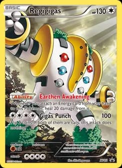 Regigigas — XY Black Star Promos — None