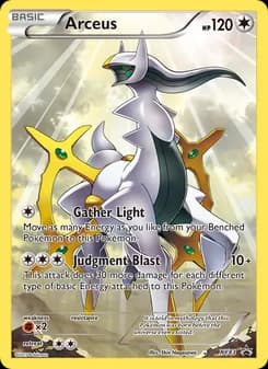 Arceus — XY Black Star Promos — None