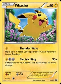 Pikachu — XY Black Star Promos — None