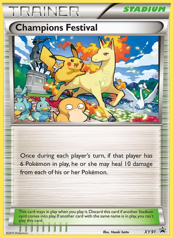 Champions Festival — XY Black Star Promos, None
