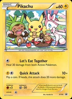 Pikachu — XY Black Star Promos — None