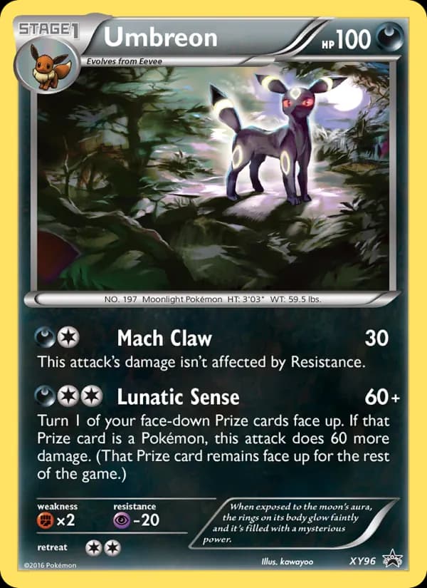 Umbreon — XY Black Star Promos, None