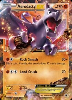 Aerodactyl EX — XY Black Star Promos — None