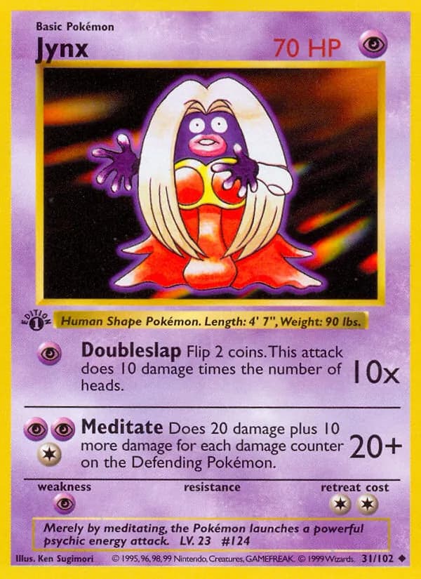 Jynx — Base Set, Uncommon