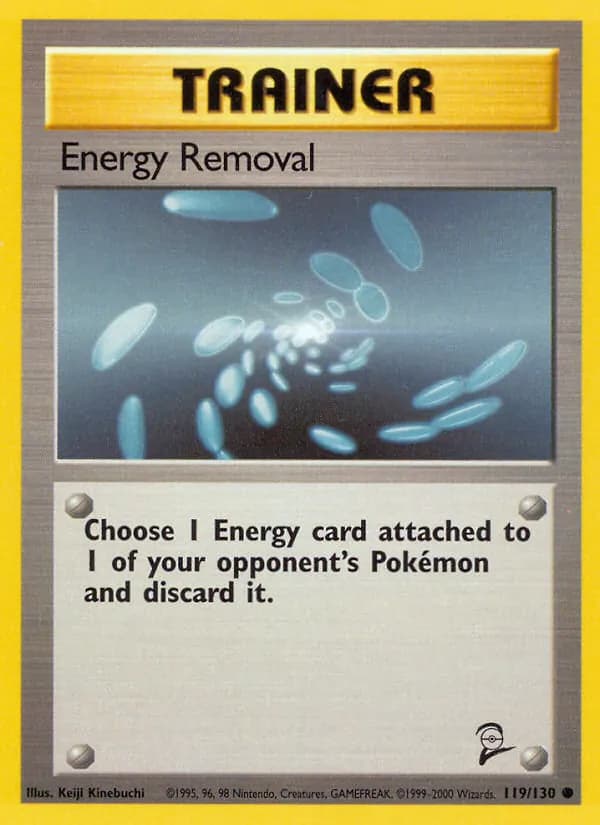 Energy Removal — Base Set 2, Common