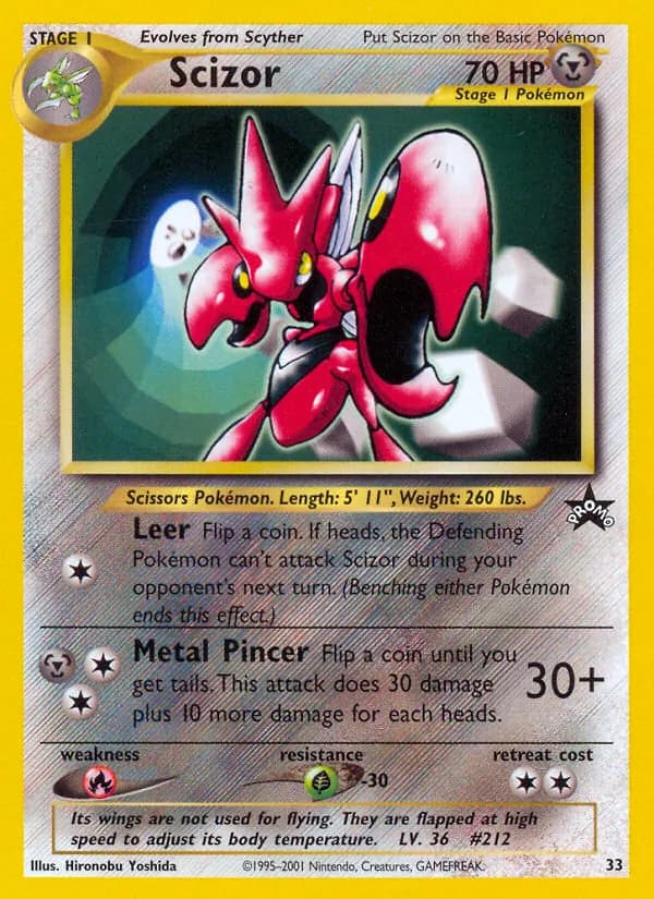 Scizor — Wizards Black Star Promos, Common