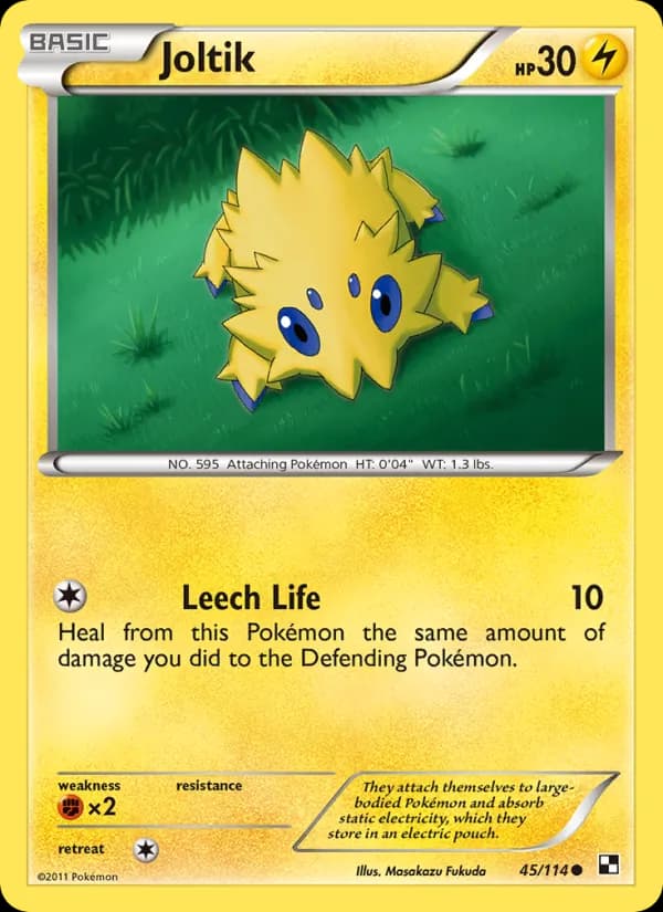 Joltik — Black & White, Common