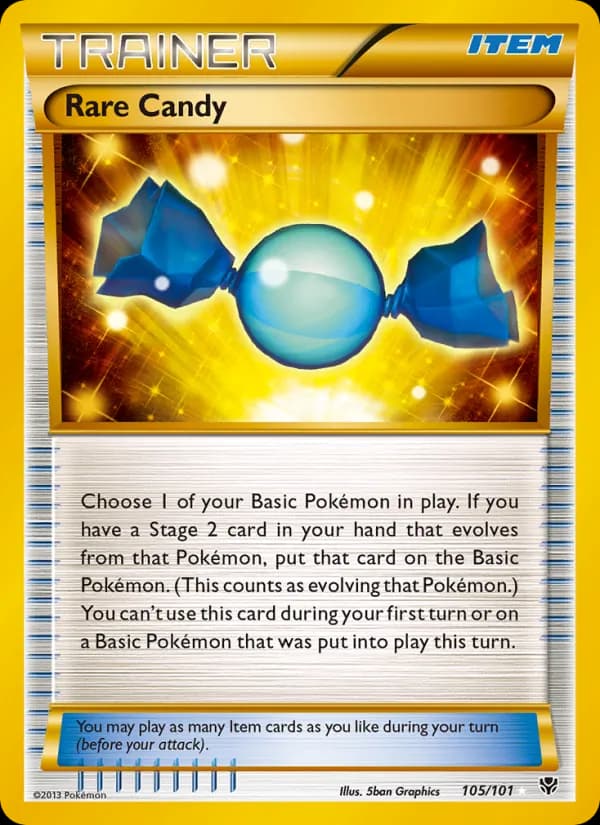 Rare Candy — Plasma Blast, Secret Rare